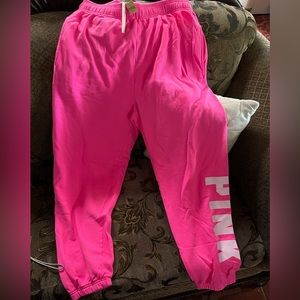 Brand new pink sweatpant